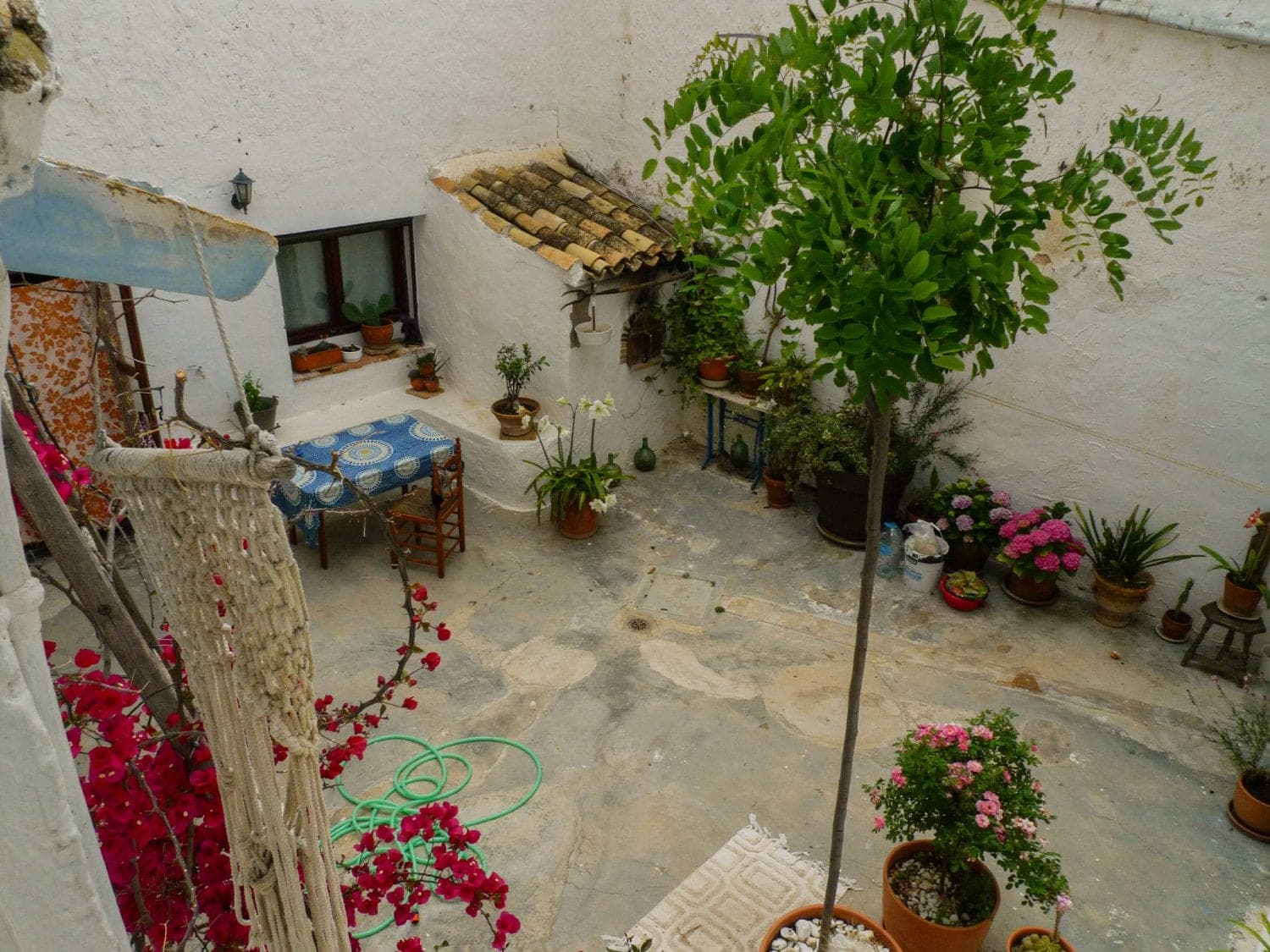 Patio interior de Casa Anna
